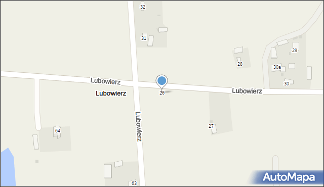 Lubowierz, Lubowierz, 26, mapa Lubowierz