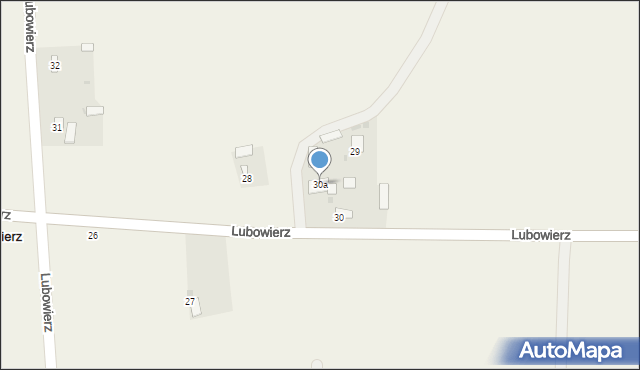 Lubowierz, Lubowierz, 30a, mapa Lubowierz