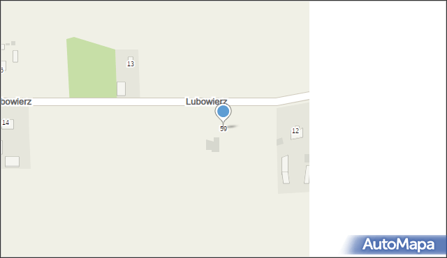 Lubowierz, Lubowierz, 59, mapa Lubowierz