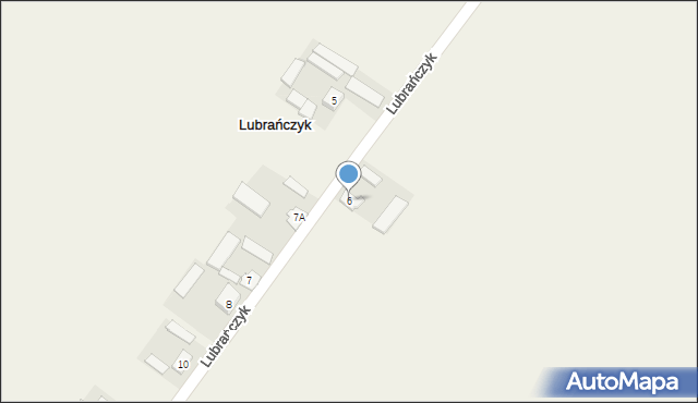 Lubrańczyk, Lubrańczyk, 6, mapa Lubrańczyk