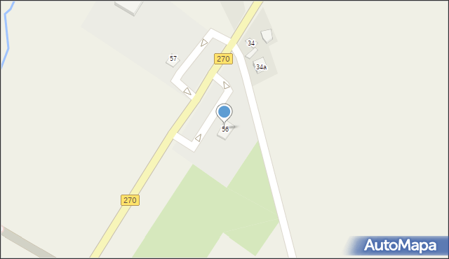 Lubraniec-Parcele, Lubraniec-Parcele, 56, mapa Lubraniec-Parcele