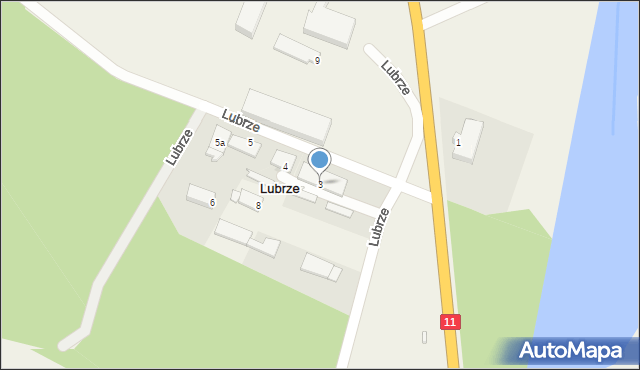 Lubrze, Lubrze, 3, mapa Lubrze