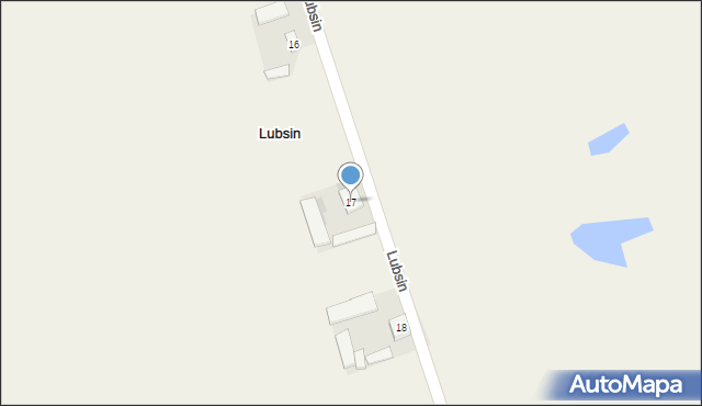 Lubsin, Lubsin, 17, mapa Lubsin