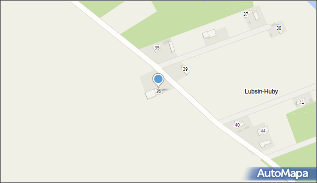 Lubsin, Lubsin, 36, mapa Lubsin