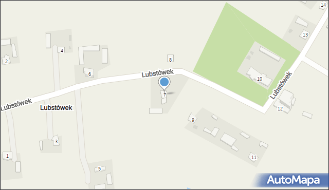 Lubstówek, Lubstówek, 7, mapa Lubstówek