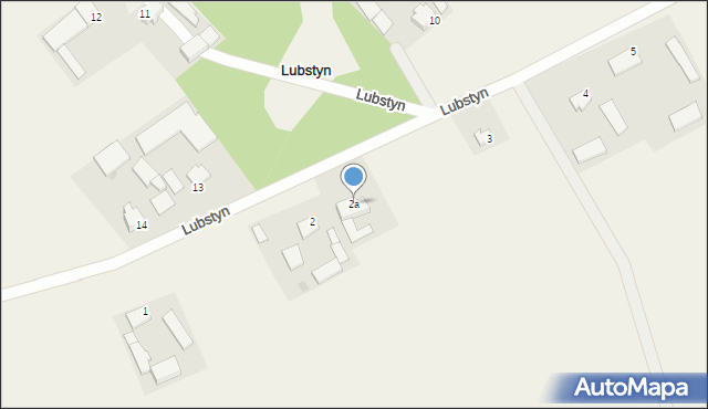 Lubstyn, Lubstyn, 2a, mapa Lubstyn