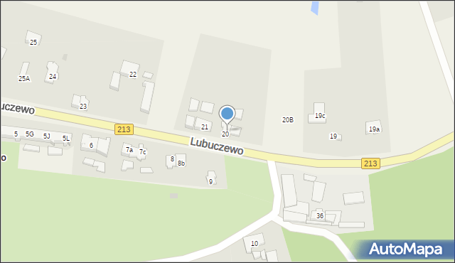 Lubuczewo, Lubuczewo, 20/2, mapa Lubuczewo