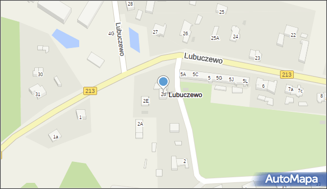 Lubuczewo, Lubuczewo, 2d, mapa Lubuczewo