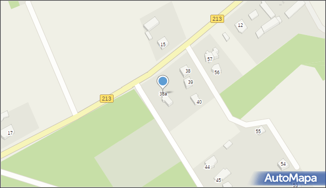 Lubuczewo, Lubuczewo, 38a, mapa Lubuczewo