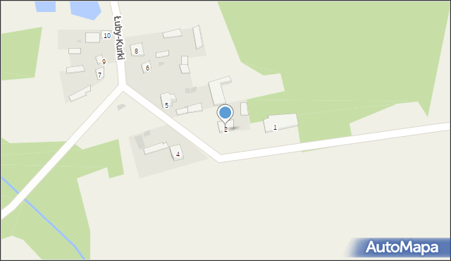 Łuby-Kurki, Łuby-Kurki, 2, mapa Łuby-Kurki