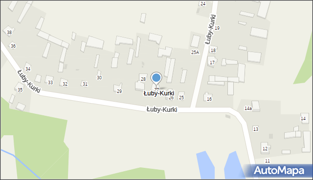 Łuby-Kurki, Łuby-Kurki, 27, mapa Łuby-Kurki