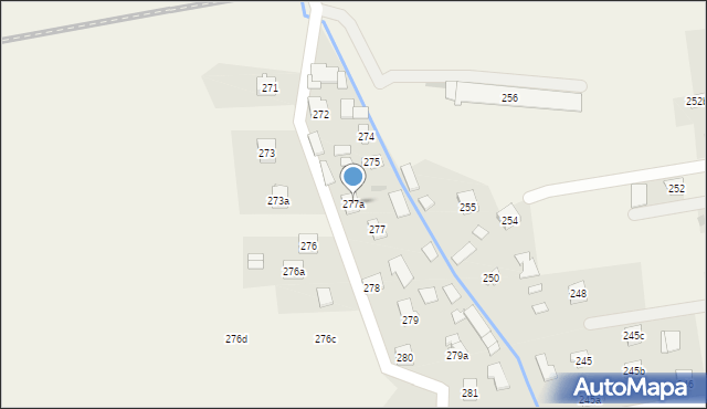 Lubzina, Lubzina, 277a, mapa Lubzina