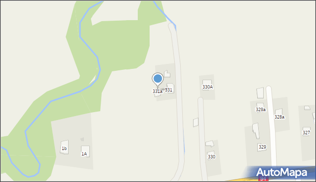 Lubzina, Lubzina, 331a, mapa Lubzina