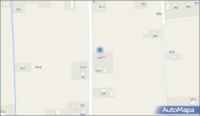 Lubzina, Lubzina, 341c, mapa Lubzina