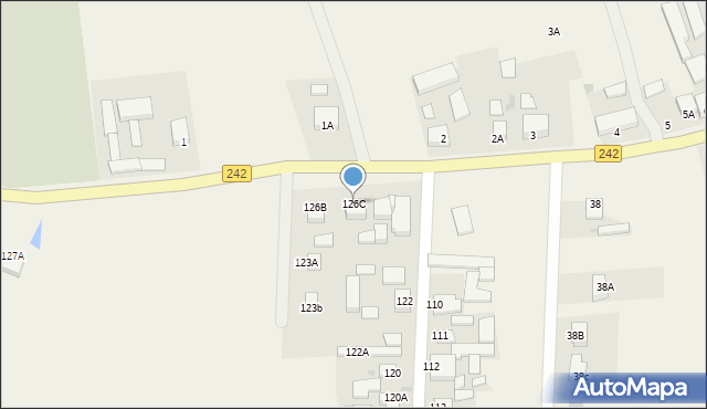 Luchowo, Luchowo, 126C, mapa Luchowo