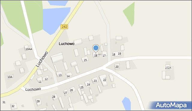 Luchowo, Luchowo, 16, mapa Luchowo