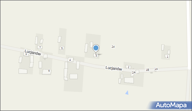 Lucjanów, Lucjanów, 3, mapa Lucjanów