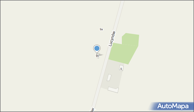 Lucynów, Lucynów, 9b, mapa Lucynów