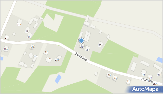 Łucznica, Łucznica, 24, mapa Łucznica