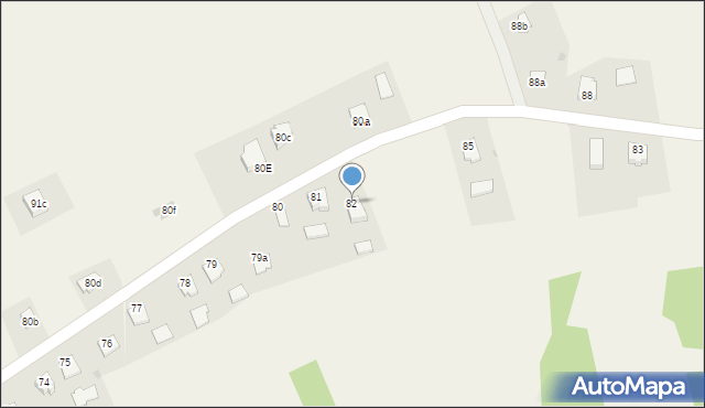 Łuczyce, Łuczyce, 82, mapa Łuczyce