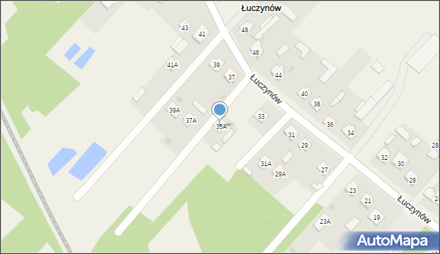 Łuczynów, Łuczynów, 35A, mapa Łuczynów