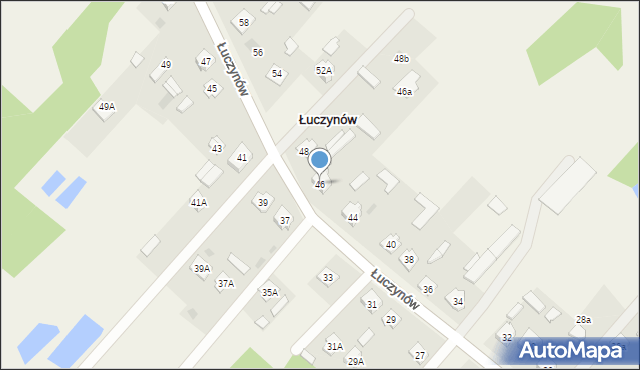 Łuczynów, Łuczynów, 46, mapa Łuczynów