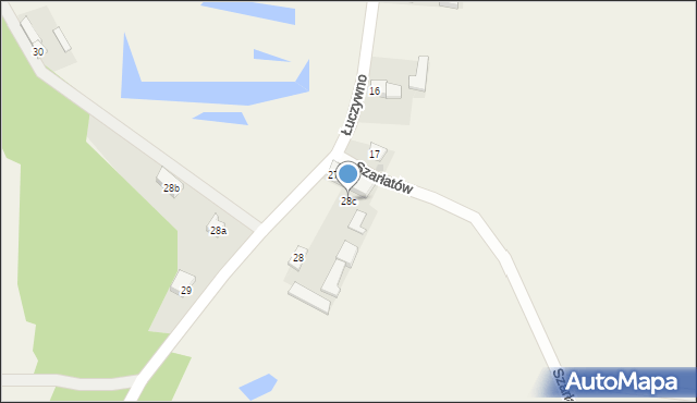 Łuczywno, Łuczywno, 28c, mapa Łuczywno