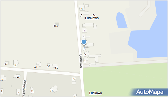 Ludkowo, Ludkowo, 2, mapa Ludkowo