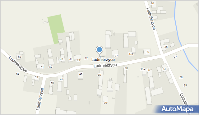 Ludmierzyce, Ludmierzyce, 41, mapa Ludmierzyce