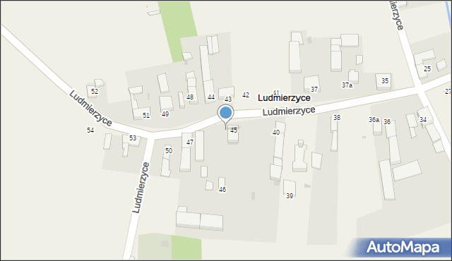 Ludmierzyce, Ludmierzyce, 46, mapa Ludmierzyce