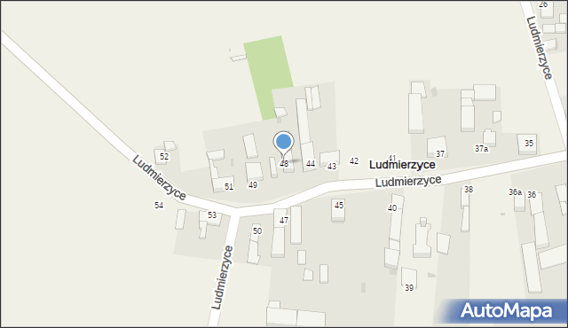 Ludmierzyce, Ludmierzyce, 48, mapa Ludmierzyce