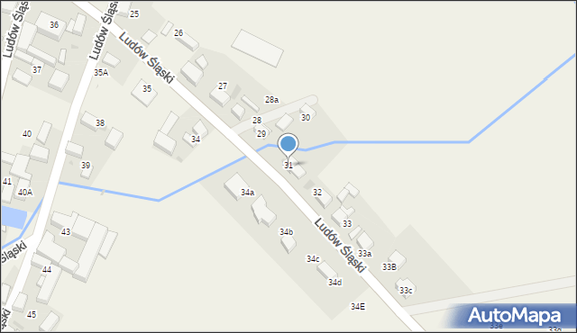 Ludów Śląski, Ludów Śląski, 31, mapa Ludów Śląski
