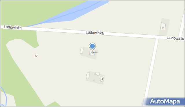 Ludowinka, Ludowinka, 10, mapa Ludowinka