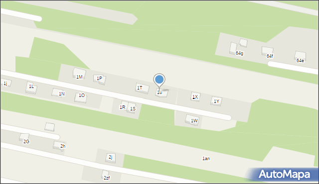 Ludwików, Ludwików, 1u, mapa Ludwików