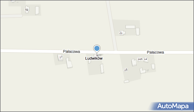 Ludwików, Ludwików, 16, mapa Ludwików