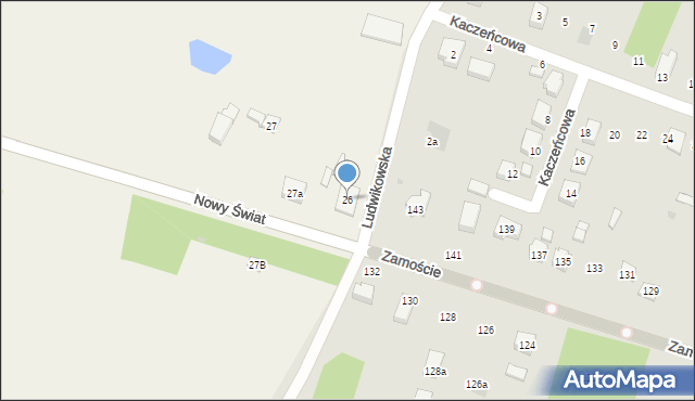 Ludwików, Ludwików, 26, mapa Ludwików