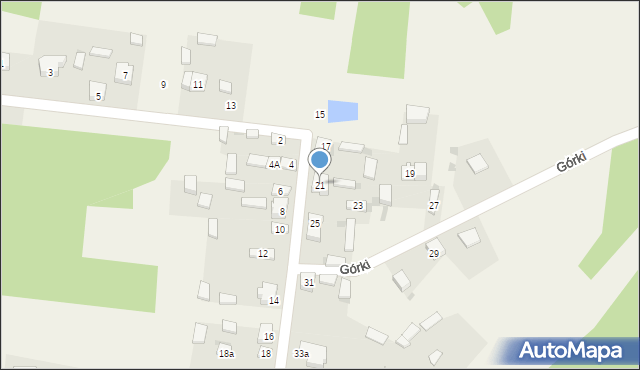 Ludwików, Ludwików, 21, mapa Ludwików