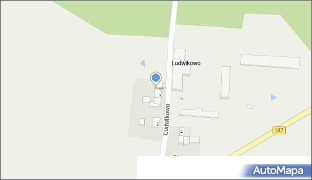 Ludwikowo, Ludwikowo, 9, mapa Ludwikowo