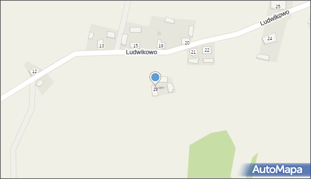 Ludwikowo, Ludwikowo, 18, mapa Ludwikowo