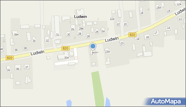 Ludwin, Ludwin, 27, mapa Ludwin