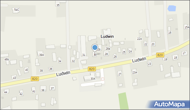 Ludwin, Ludwin, 30, mapa Ludwin
