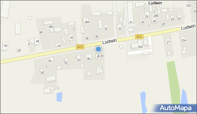 Ludwin, Ludwin, 37, mapa Ludwin