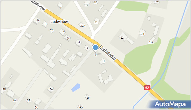 Ludwinów, Ludwinów, 2, mapa Ludwinów