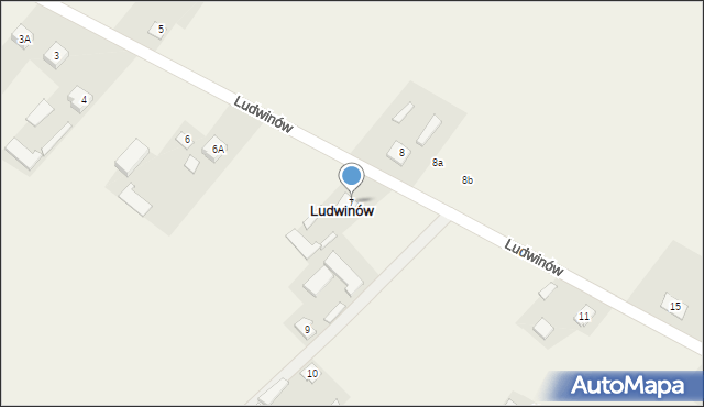 Ludwinów, Ludwinów, 7, mapa Ludwinów