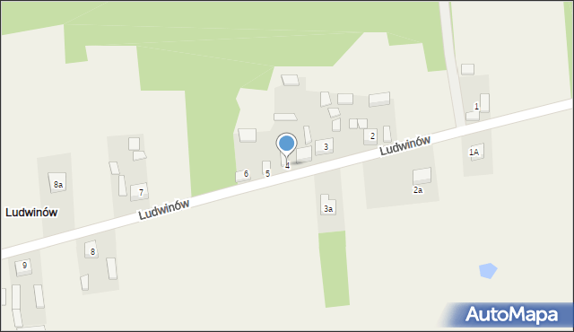 Ludwinów, Ludwinów, 4, mapa Ludwinów