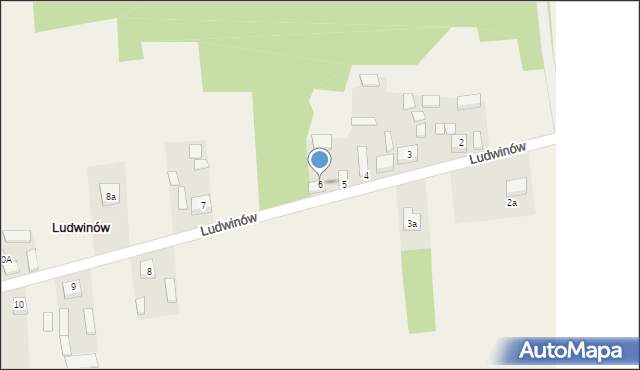 Ludwinów, Ludwinów, 6, mapa Ludwinów