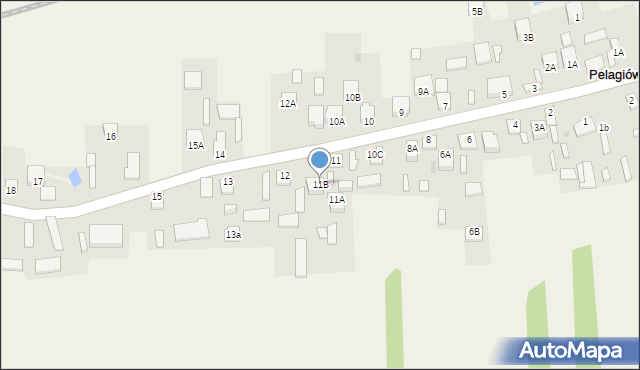 Ludwinów, Ludwinów, 11B, mapa Ludwinów