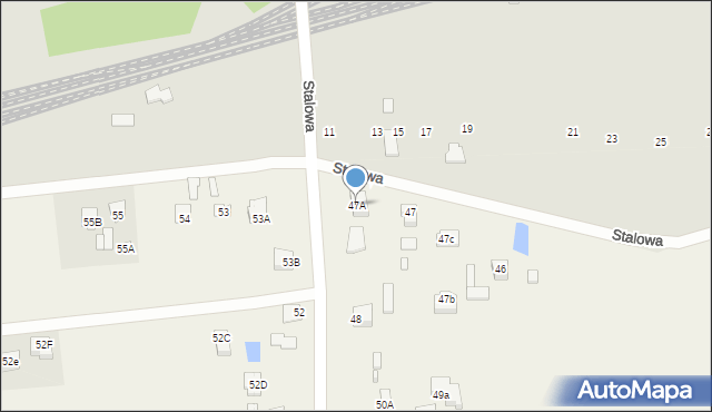 Ludwinów, Ludwinów, 47A, mapa Ludwinów