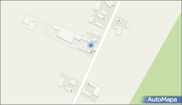 Ludwinowo, Ludwinowo, 10, mapa Ludwinowo
