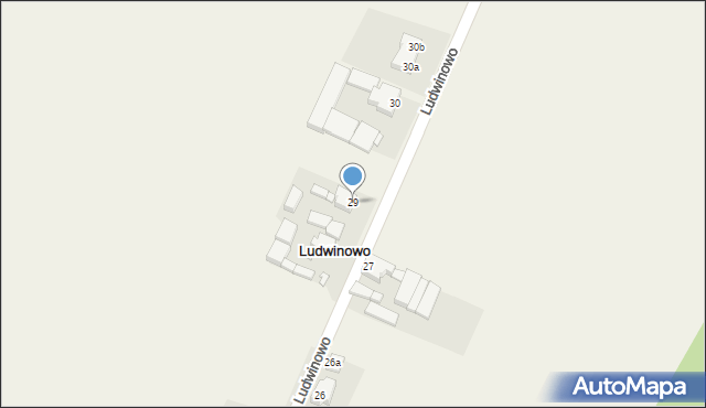 Ludwinowo, Ludwinowo, 29, mapa Ludwinowo